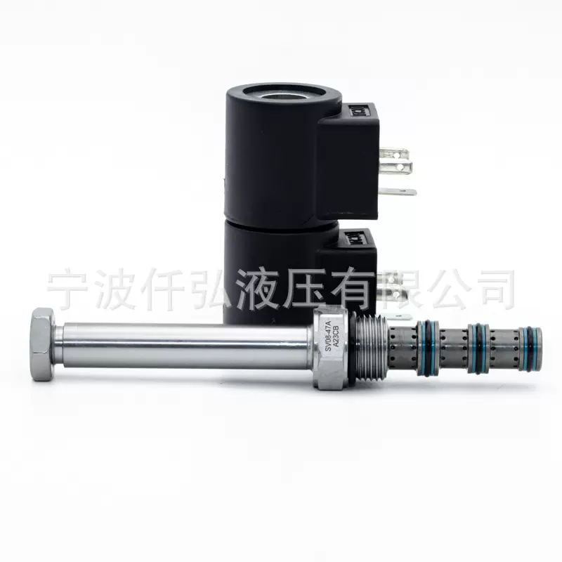 液压插装式电磁阀SV08-47D和SV10-47D三位四通N型换向阀工程机械