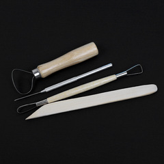 Clay Sculpting Tools Set of 8, Ultra-light Air-dry Clay Tools, Includes Clay Knife, Cutting Wire, Modeling Tool, and Trimming Knife