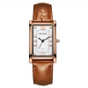 Trend belt, square quartz fashionable universal watch for beloved, wholesale