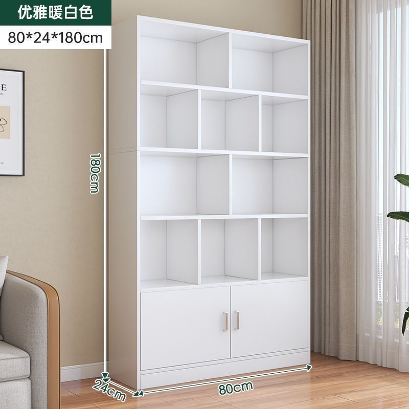 实木生态板酒柜靠墙客厅置物展示柜商用酒架家用新中式书柜|undefined