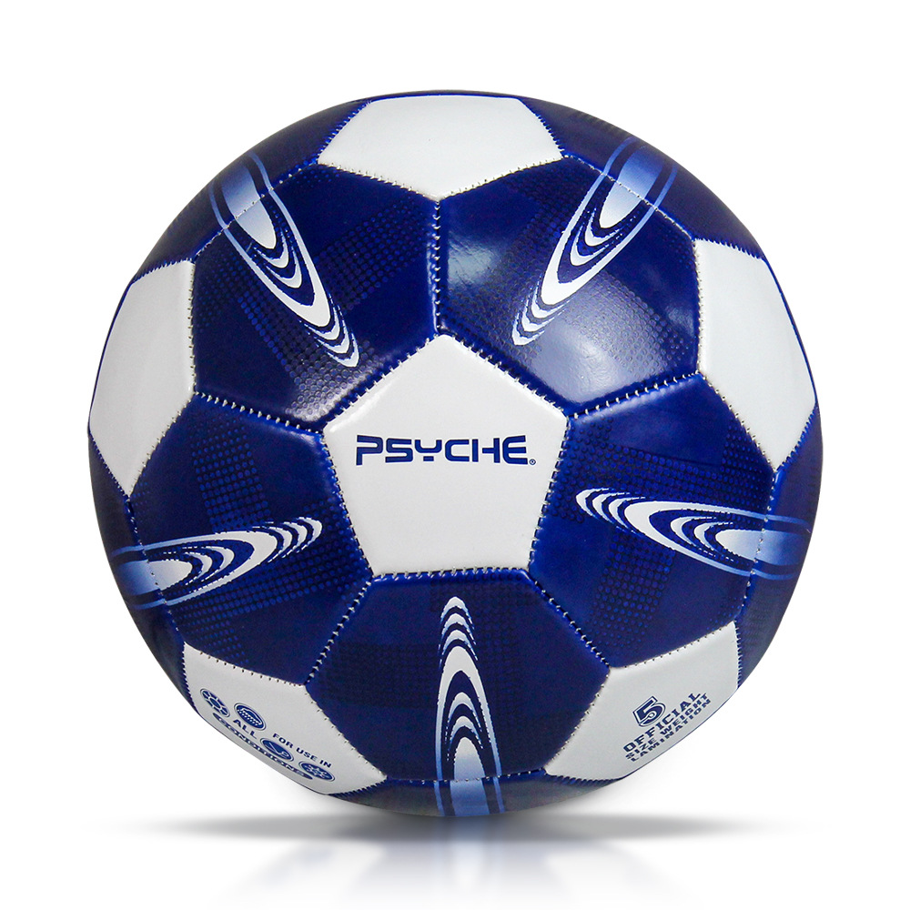 PVC cosido a máquina F5036-1 azul y blanco