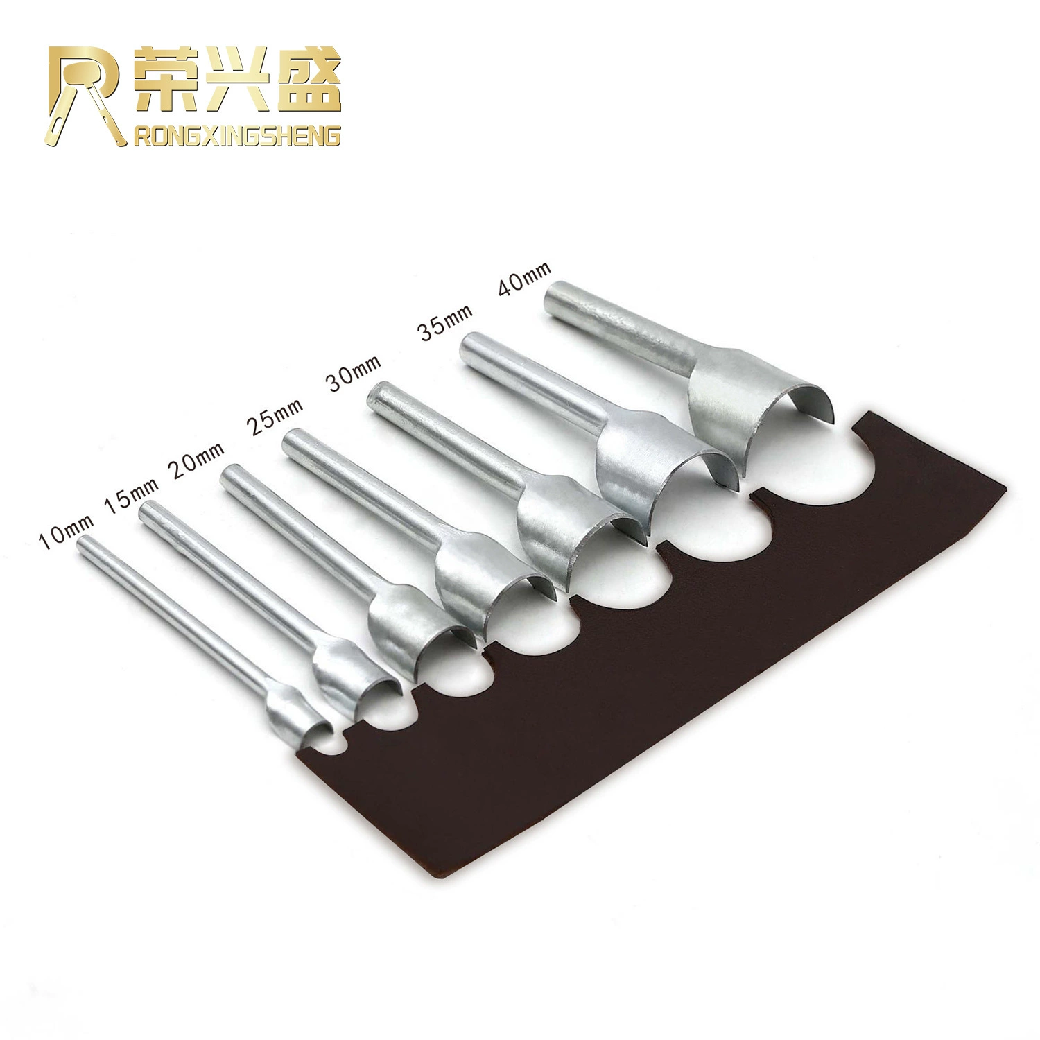 1/2 полукруглый перфорированный кожаный инструмент DIY инструмент ручной работы полукруглый кожаный инструмент кошелек триммер