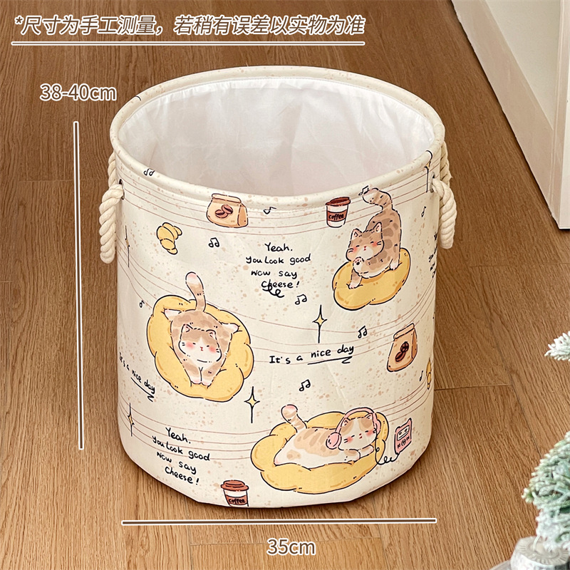 Cesta de ropa sucia, canasta de ropa sucia plegable para baño, dormitorio de estudiantes, canasta de almacenamiento de ropa sucia para uso doméstico, canasta de lavandería de alto valor