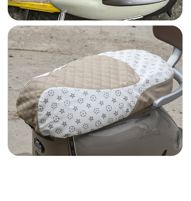 Suitable for No.9 Electric Vehicle Q Series Seat Cushion Cover, Summer Sun Protection Breathable Seat Cover, Electric Vehicle Wear-Resistant Universal Seat Cover