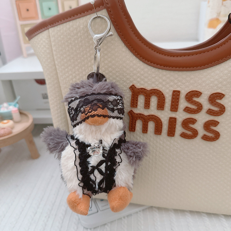 Clothes Only] jc17cm Scribbled Puppy/Peanut Penguin/Piggy Pendant Doll Hanging Apron