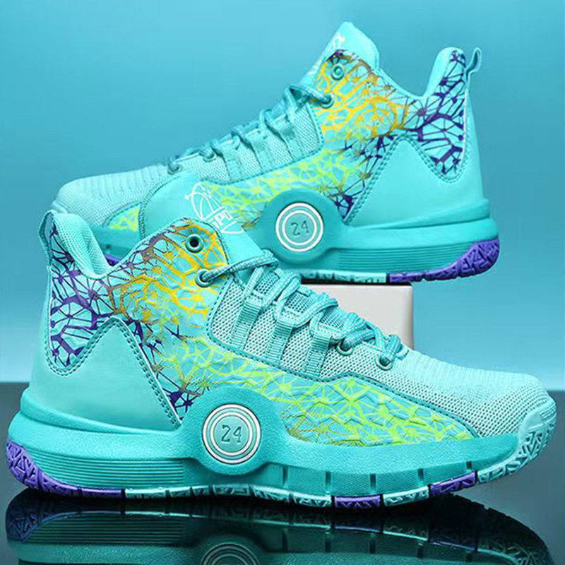 Zapatos deportivos masculinos de color contrastante cómodos y ligeros zapatos de moda juveniles al aire libre transpirables suministro transfronterizo zapatos para correr