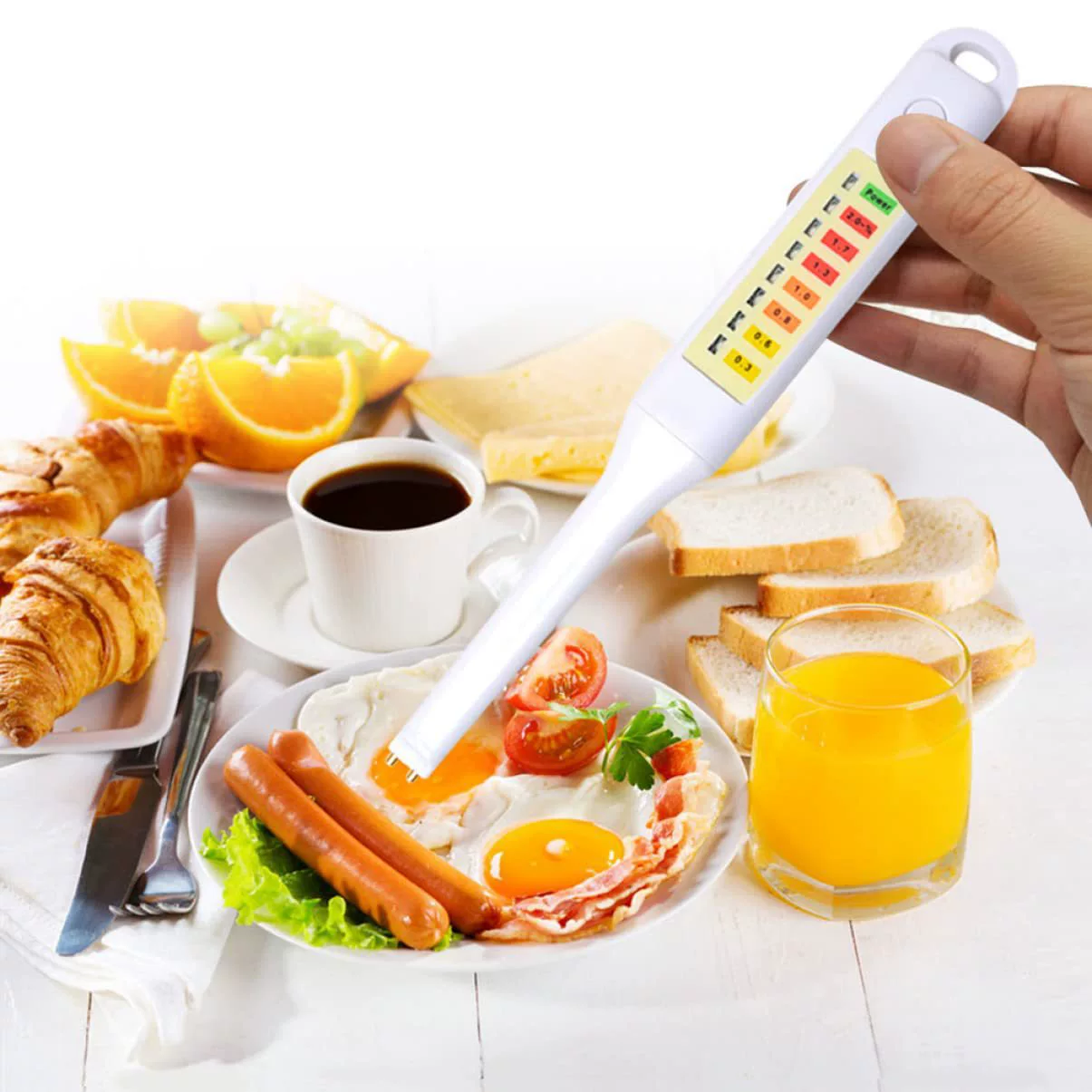 Цифровой измеритель солености ручного типа для трансграничной электронной коммерции, измеритель соли, тестер концентрации соли в овощном супе, тестер солености пищевых продуктов