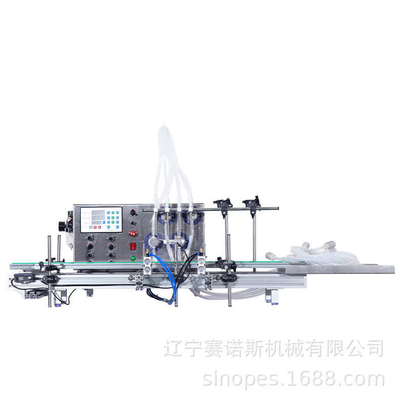 大连 沈阳源头 桌面全自动香水灌装机橄榄油灌装机自动酒销海