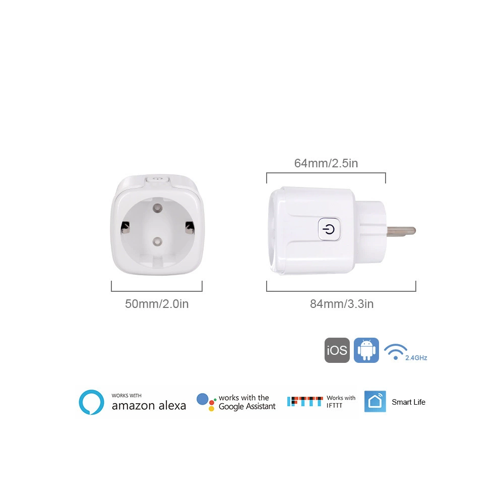 Matter европейский стандарт розетки европейская стандартная розетка WiFi производитель прямые продажи 16A защита безопасности