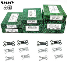 铜线风纪扣领勾裤勾隐形拾扣皮衣皮草对勾乌蝇扣大衣勾扣防走光扣