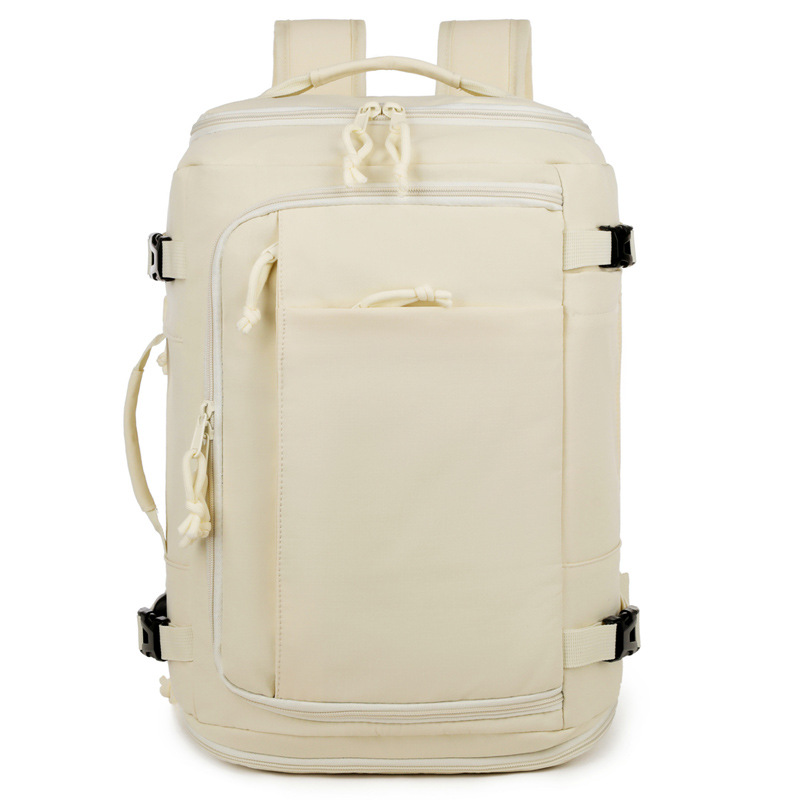 Dry-wet Separation Backpack, Student Schoolbag, Large-capacity Laptop Bag, Casual Travel Handbag, Backpack With Separate Compartments_voghion.com