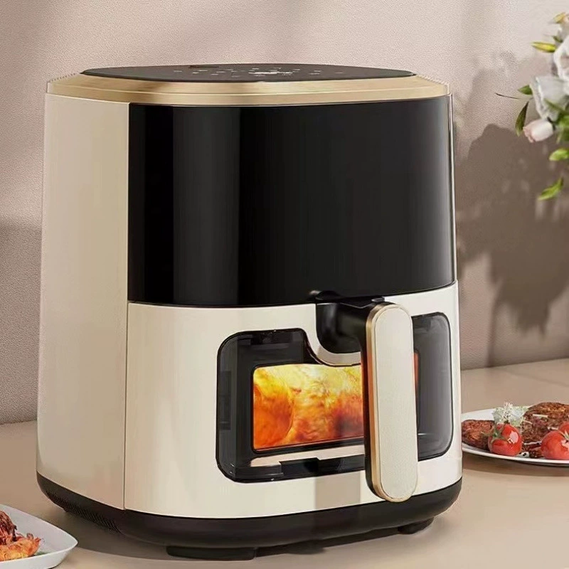 Новый визуальный воздушный fryer бытовой умный большой емкости многофункциональная безмасляная машина для фри, электрическая фритюрница, запечённый батат