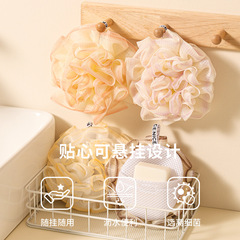 新商品のバラのお風呂の花の泡立てネットの袋は高級です。