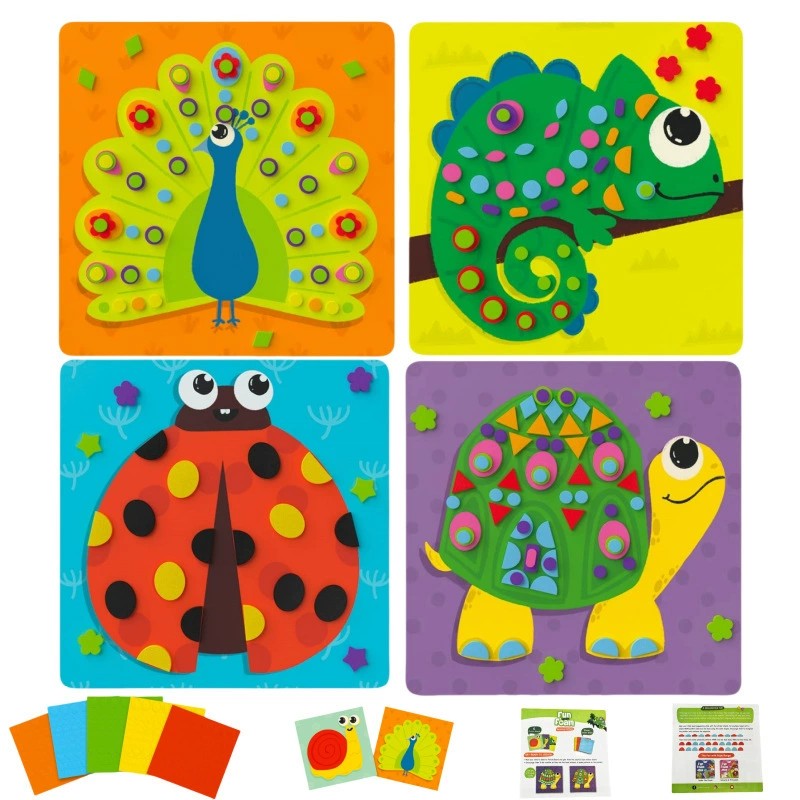 Детская ручная работа diy3d стерео eva наклейка принцесса детский сад изготовление материалов пакет для девочек развивающие наклейки игрушки