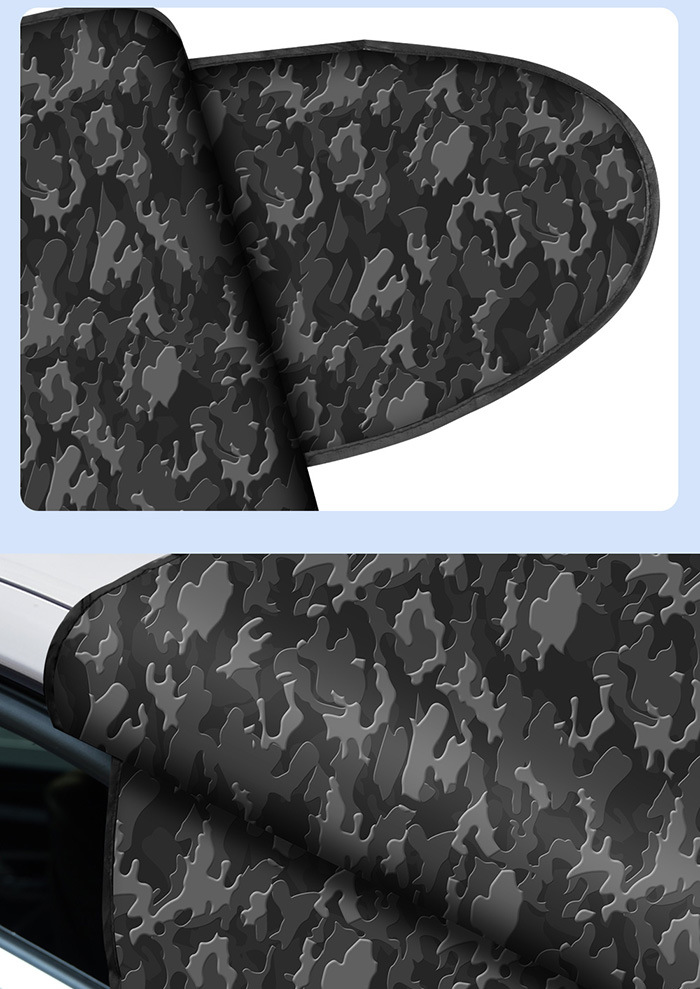 Cross-border best-selling car snow cover, car front windshield snow shield, Oxford cloth thickened anti-freeze snow cover