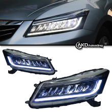 适用于08-12年八代雅阁 G8 LED大灯总成改装信号灯羽翼式造型升级