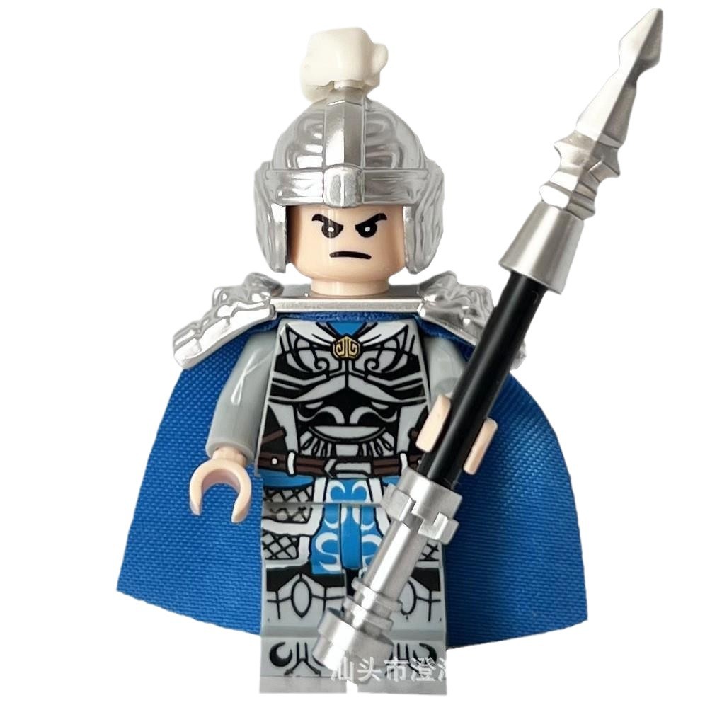 Three Kingdoms Character Figures Lu Bu, Diao Chan, Educational Assembly Toys for Children, Liu Bei, Guan Yu Mini Figures, Assembly Educational Building Block Models