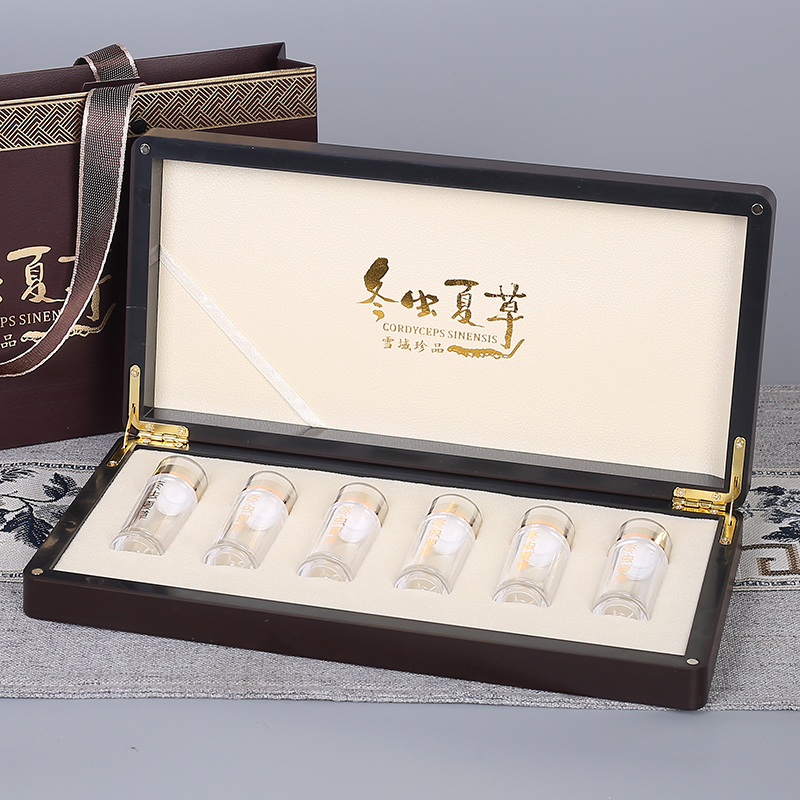 Caja de embalaje de Cordyceps Cordyceps Caja de regalo Caja vacía 10 tubos 20 50 60 cajas de regalo