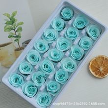 特价永生花玫瑰批发B级红玫瑰干花头直径2-3cm装饰diy手工材料花
