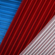 单丝平织输送皮带PET过滤无纺布设备pp网格布塑料网带螺旋网适配