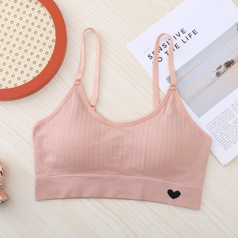 Transfronterizos lingerie belleza ropa interior de espalda deportiva envuelta en el pecho de la niña sin anillo de acero bra de espalda sin anillo de acero image 10
