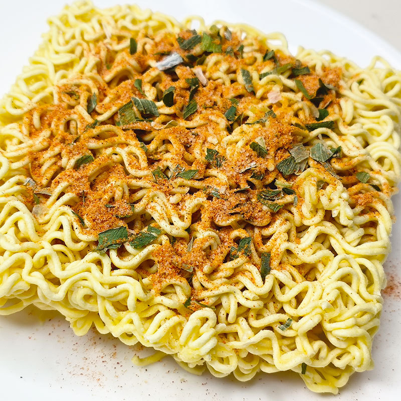 Uni-President Hao Jindao Egg Noodles Spicy Instant Noodles Crispy Noodles Crushed Noodles Dry Noodles Wholesale Full Snacks