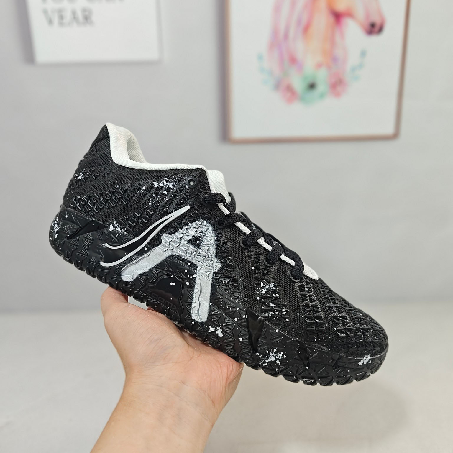 Zapatos de baloncesto de alta calidad JA3 de combate real Morant tres generaciones de zapatos deportivos casuales de noche resistentes a la torsión, agarre, zapatos de rebote image 8