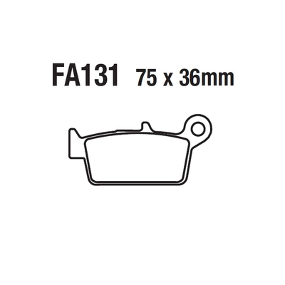 FA131 CR XR 50 125 – Tormoz supportları
