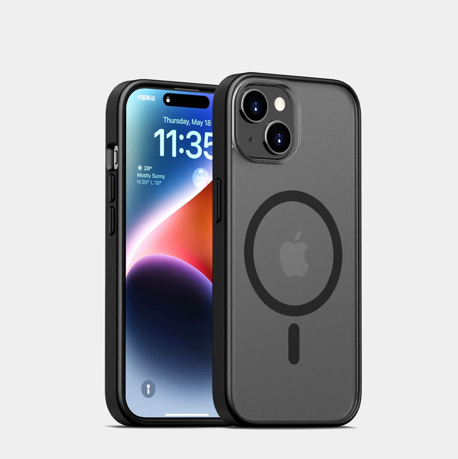 Apple, совместимый чехол для телефона, iPhone 15 Pro, матовый защитный чехол