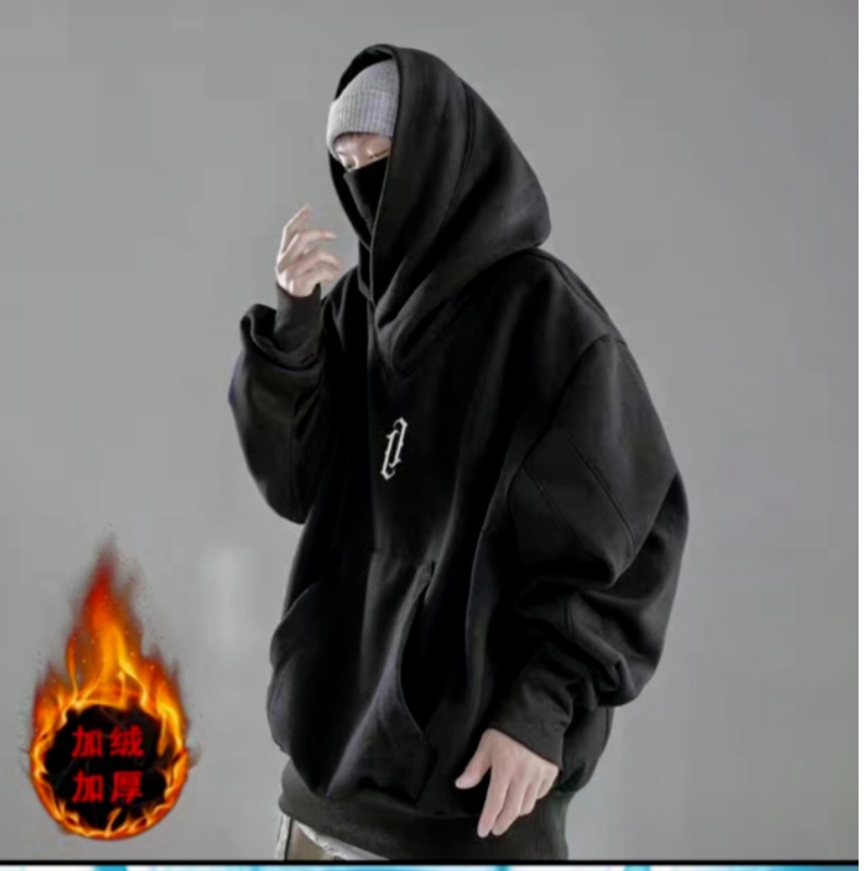 블랙 기모