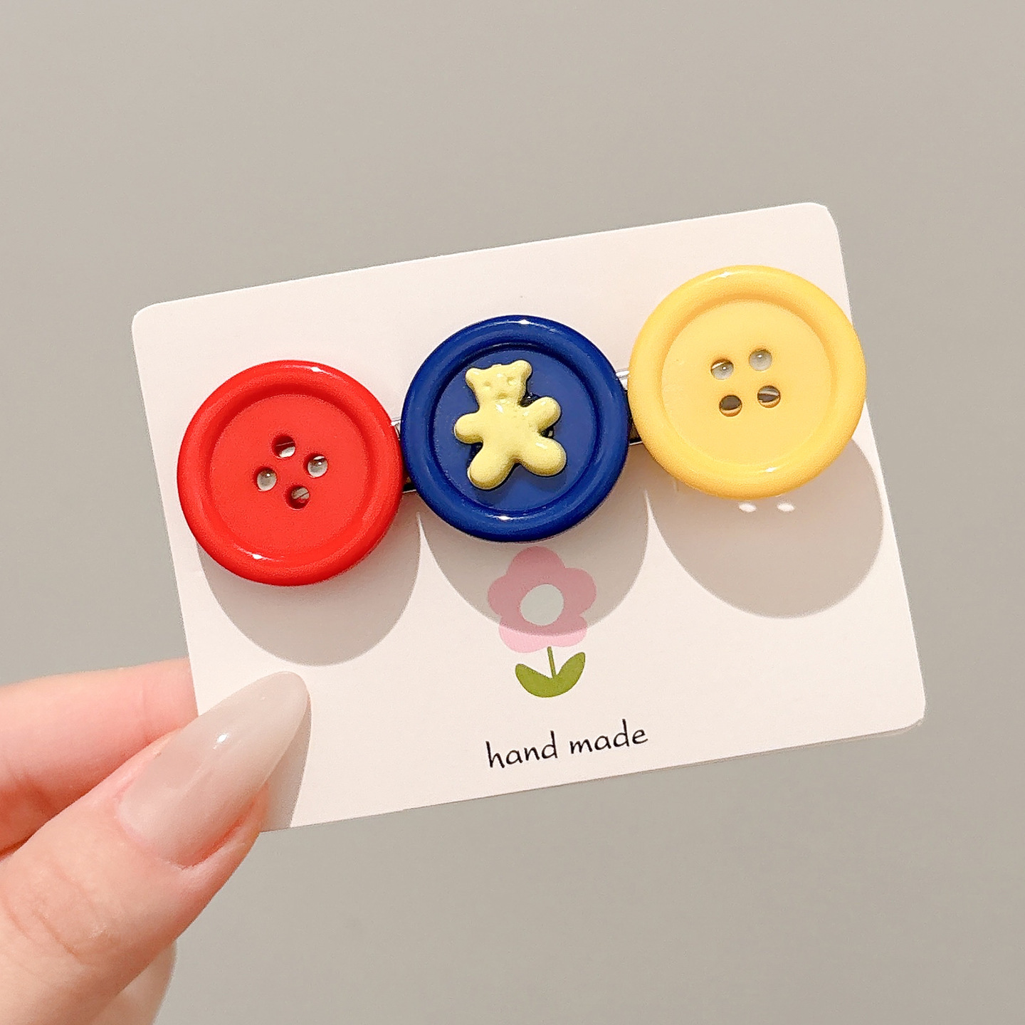 Clip de cabello de flor de leopardo para mujeres clip de cabello de alto nivel frente clip de frangeo 2025 nuevo clip lateral clip de cabello toque