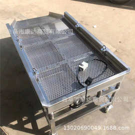 不锈钢在振动筛图片 直线运动筛选机 粮食清粮机器 带风机筛选机