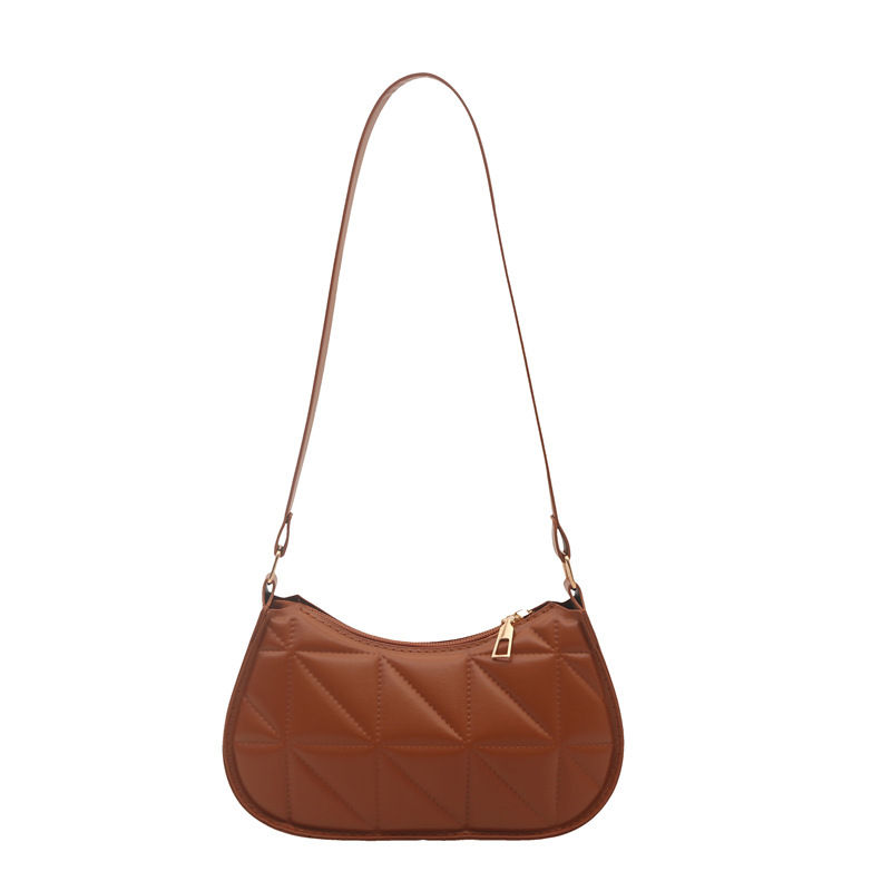 Minimalist Women's Shoulder Bag Versatile Quilted Crossbody_voghion.com