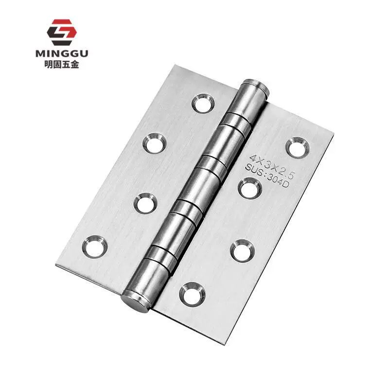 厂家批发平开合页不锈钢轴承合页 木门加厚拉丝黑色焊接平开铰链