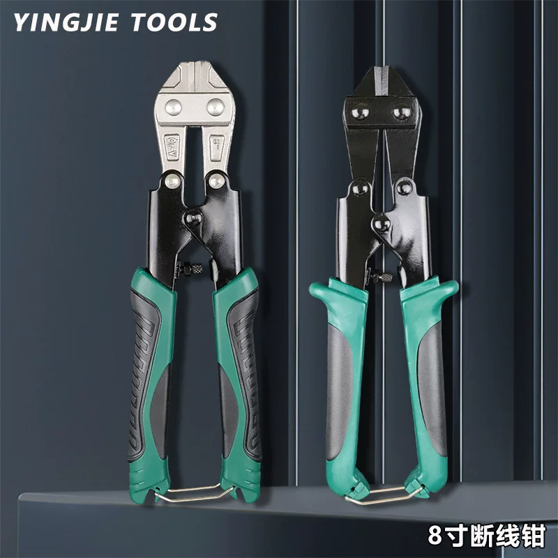 英杰 Small cable pliers, scissors, steel wire, 8 inch