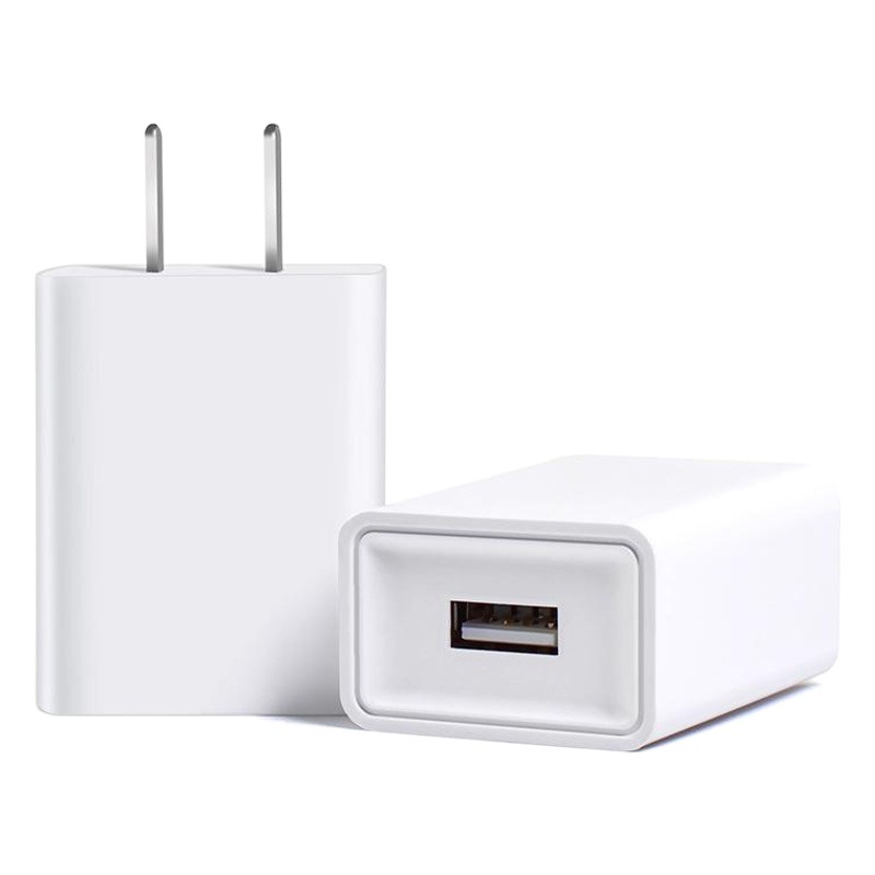 Cargador de teléfono móvil 5V1A, cargador certificado 3c estándar estadounidense y chino, cabezal de carga USB adecuado para adaptador de corriente de tableta