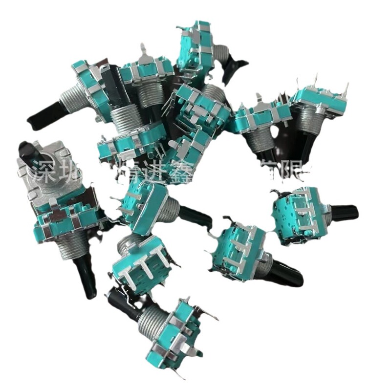 EC16 エンコーダ 360 度無制限ロータリー 24 パルスフルプラスチックテープスイッチとスイッチボリューム調整なし|undefined