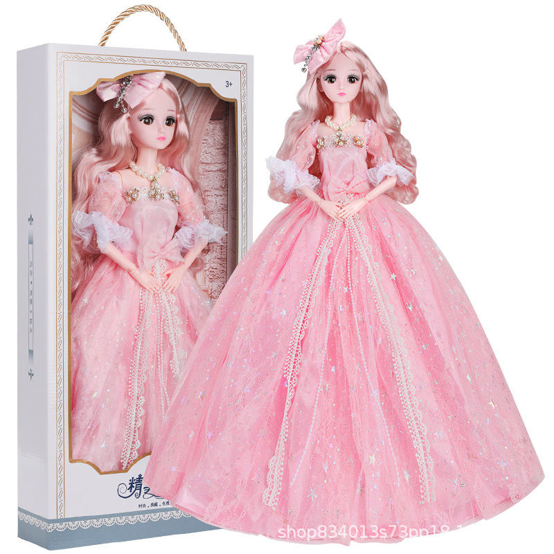 대형 시뮬레이션 60CM 통 르 바비 인형 공주 어린이 선물 소녀 놀이 집 어린이 장난감 도매
