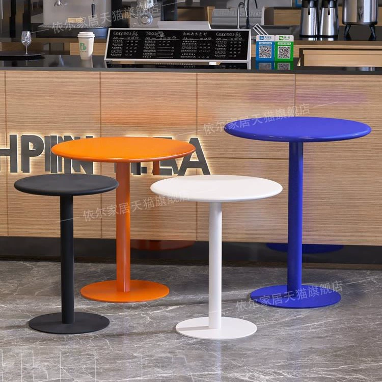 # Современный минималистский интернет-стол красный стол, молочный чай, кофейный столик, бар, небольшой круглый стол, чтобы договориться о приемной