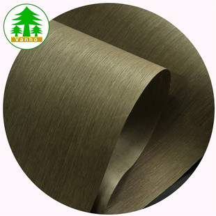 Factory Spot Wholesale Smoked White Oak Straight Wood Veneer Cabinet Wardrobe Door Panel Furniture Veneer Veneer Wood Veneer