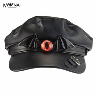 Gothic Diablo Original Newspaper Hat Punk Wind Harajuku LOLITA Cap