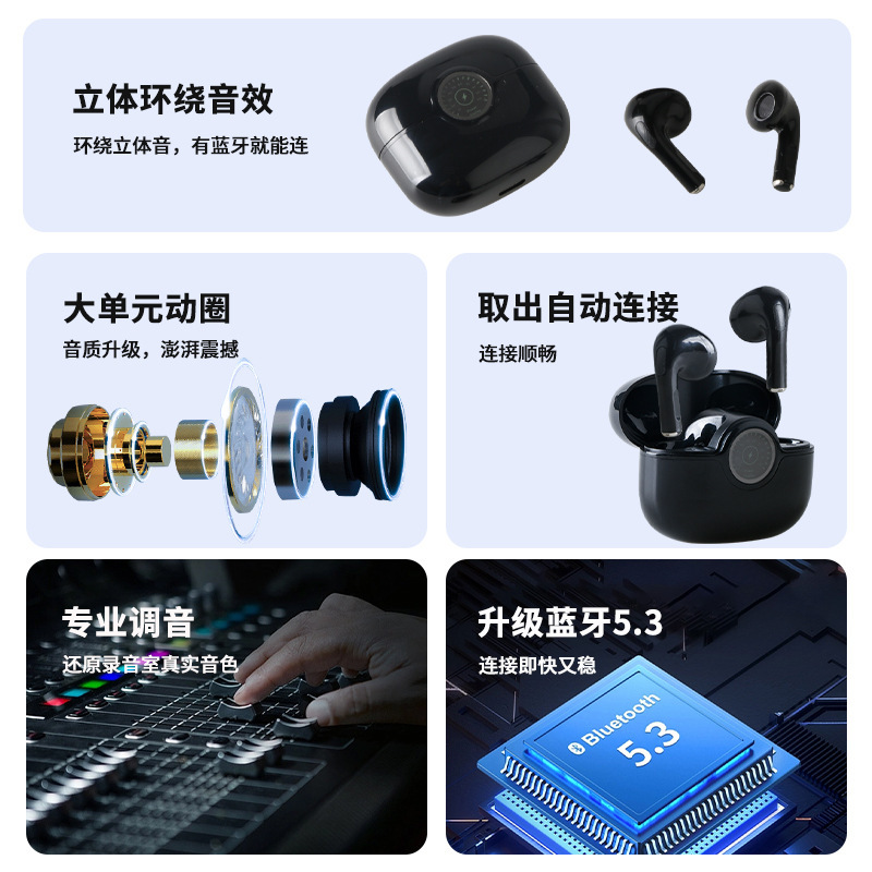 工場直売加工Air29デジタル表示TWS無線bluetoothイヤホンが長く持続しています。|undefined