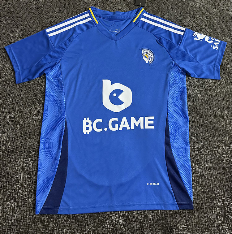 Versión tailandesa 2324 BA II Club SA Equipo Nacional invitado Rey de fútbol uniforme caballo manga corta Massey Jersey fans hombres