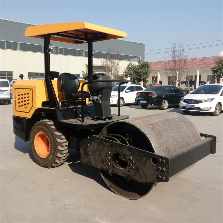 3吨4吨8吨单双钢轮压土机械信德产地双钢轮路面压实机