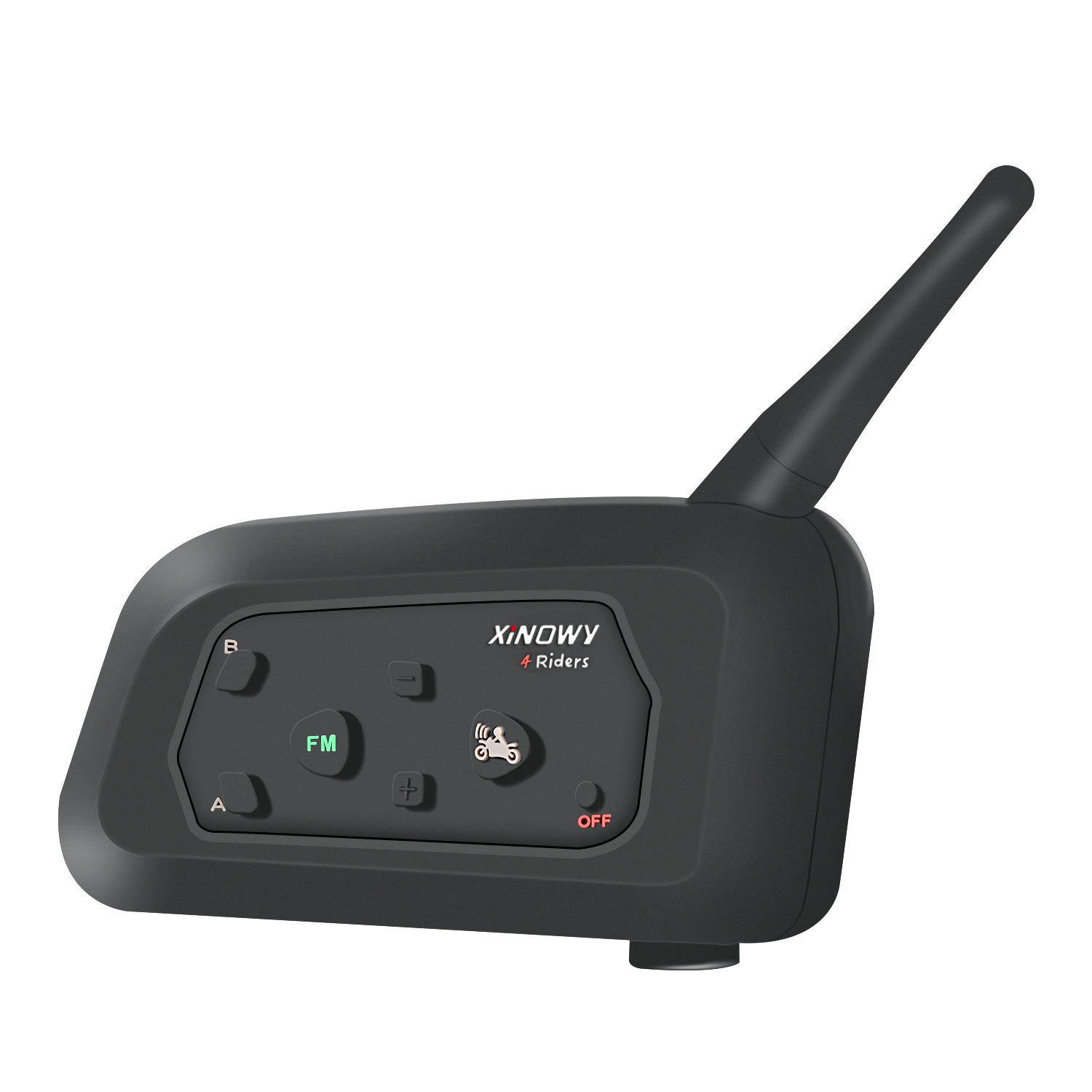 V4Cpro Football Referee Intercom Simultaneously 4 People Intercom Bluetooth Headset In-Ear (Left Ear) 4 Sets + Bag