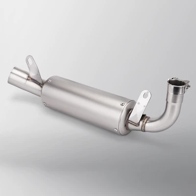 Motorcycle exhaust pipe pipe modification stainless steel integrated