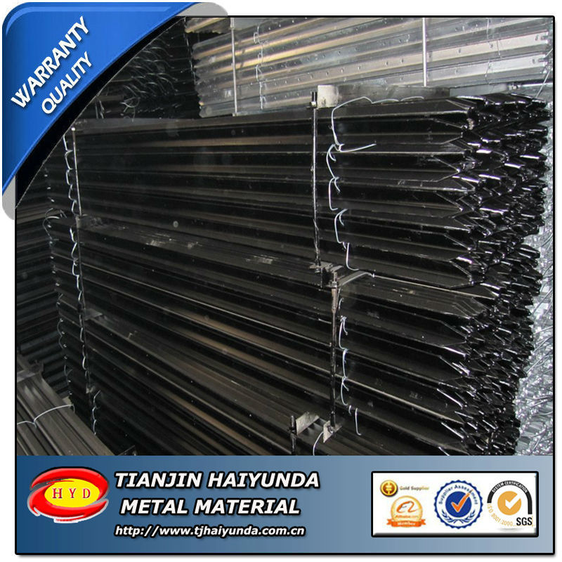 Y型围栏桩机械制造理计天津围栏桩护栏围栏