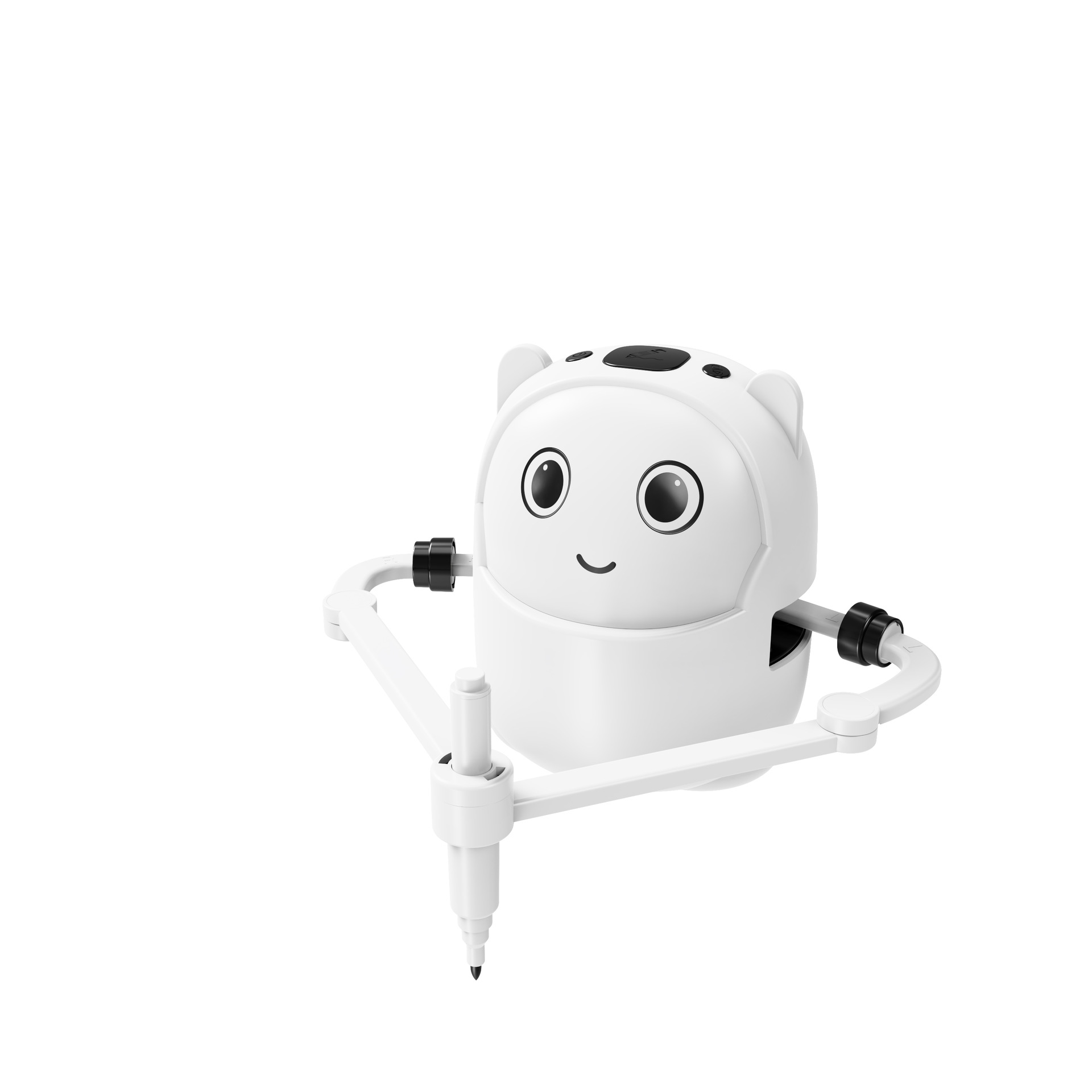 Robot de dibujo de Amazon nuevo lenguaje inglés inteligente educación temprana con bolígrafo con tarjeta de dibujo juguete robot