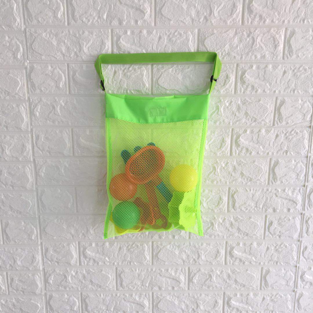 Fábrica al por mayor de múltiples capas de los niños bolsa de almacenamiento de juguete plegable bolsa de almacenamiento portátil bolsa de arena herramienta de excavación bolsa de red