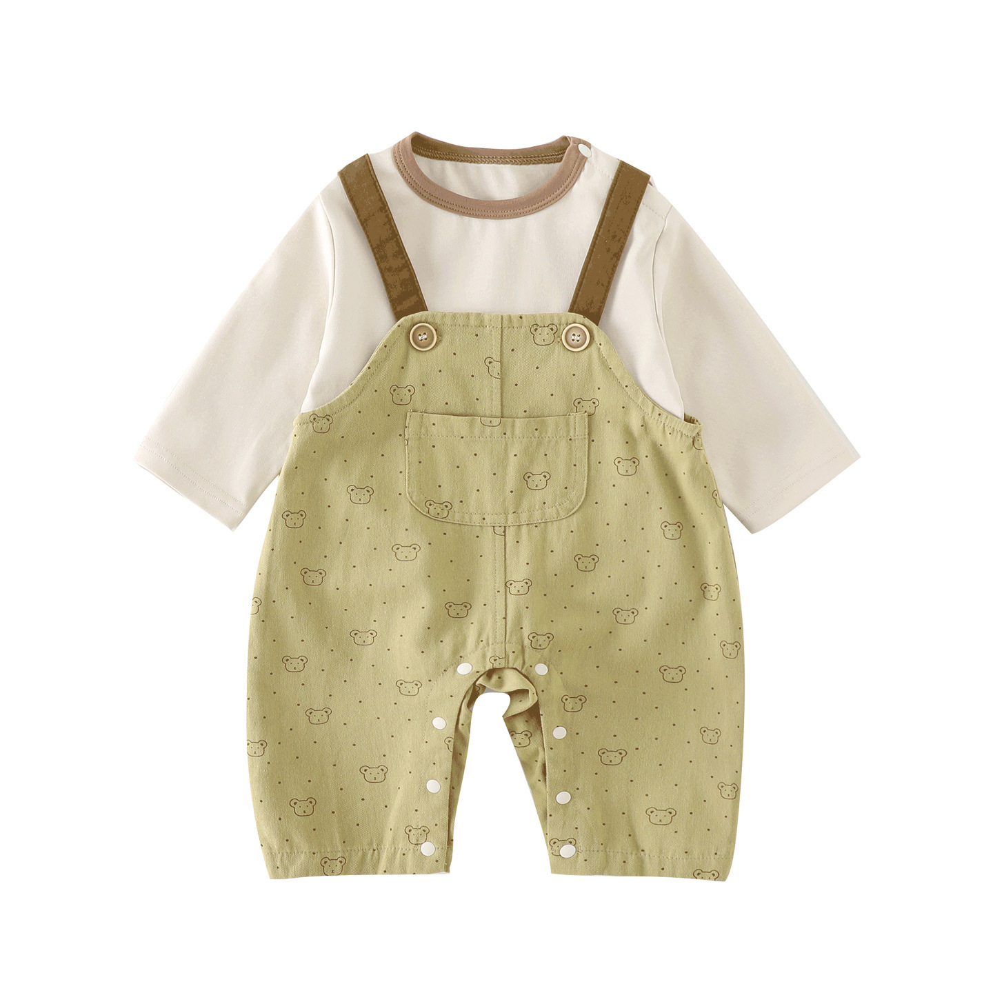 106059819@qq.com Vêtements pour bébés et jeunes enfants, salopettes à manches longues d'automne pour garçons et filles, ensemble deux pièces élégant pour le printemps et l'automne, vente en gros_voghion.com